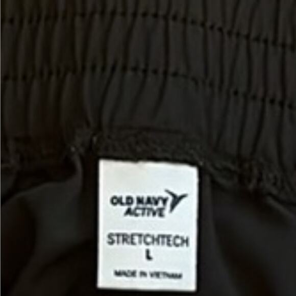 OLD NAVY Grey Olive Green High Rise Sweatpants Sweats Joggers Pants Pockets L - Picture 10 of 10